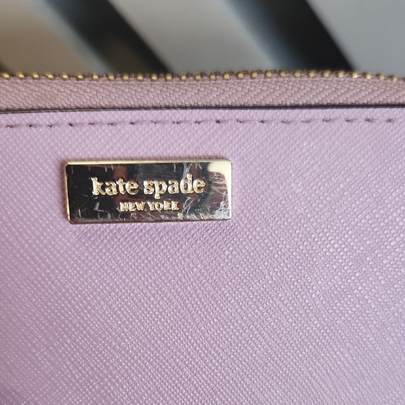 Kate Spade Lavender Zip Wallet - Picture 13 of 13
